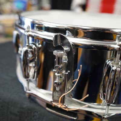 USA Slingerland 5x14" Steel Snare Drum (Vintage! 1970s Era) Sweet Snare! image 6