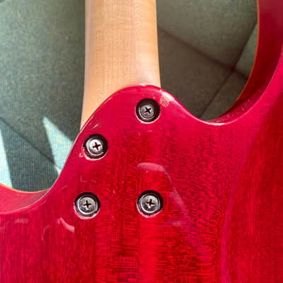 Ibanez Prestige RG2020X - Trans Red 2001 - Transparent Red image 8