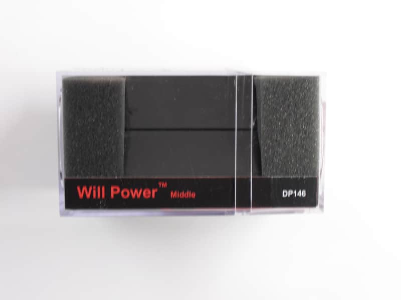 DiMarzio Will Power Bass Middle Pick-up Black DP 146 image 1