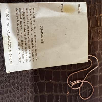 Gibson Les Paul TV Special 1956 With Original Tags and Case image 7