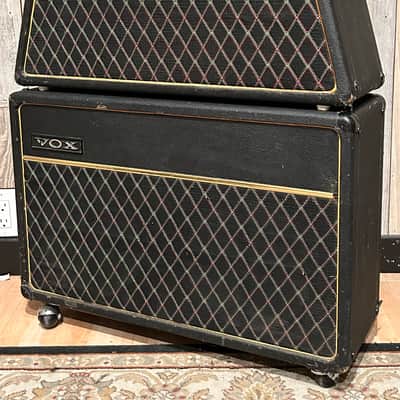 1968 Vox V1083 Berkeley III Super Reverb 2-Channel 35-Watt 2x10" Piggyback Guitar Amp, Serviced and Sounding Great! image 3