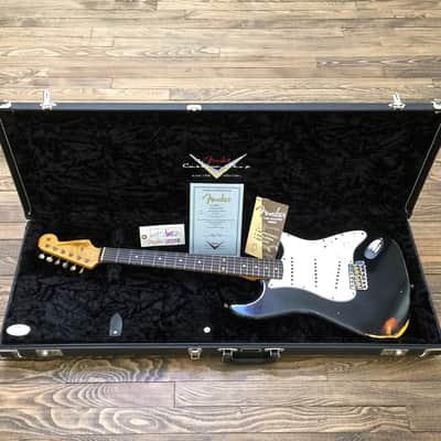 Fender Stratocaster 2005 Custom Shop Limited 1960 Black Relic image 9