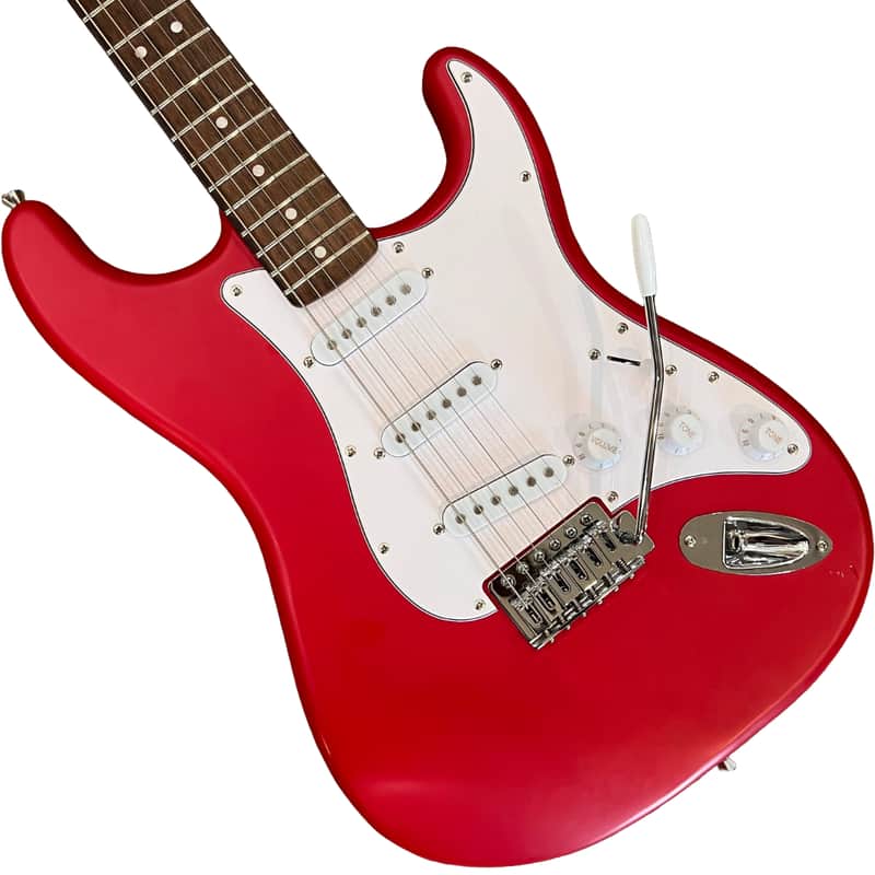 Squier Affinity Series Stratocaster with Rosewood Fretboard 2016 - 2018 - Race Red image 1
