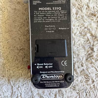 Dunlop Cry Baby 535Q Early 2000s image 3
