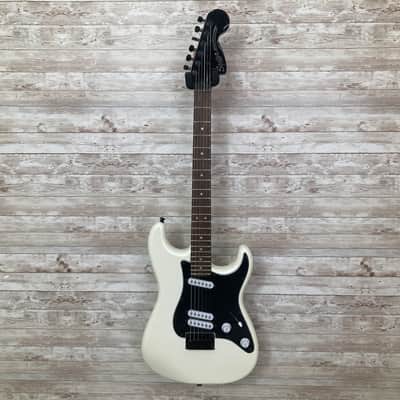 Used Squier CONTEMPORARY SPECIAL STRAT  Electric Guitar White image 2