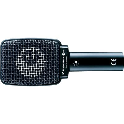 Sennheiser e 906 Professional Super-Cardioid Dynamic Microphone with MS7411TB Tripod Style Bass Drum and Amp Mic Stand and XLR Cable image 5