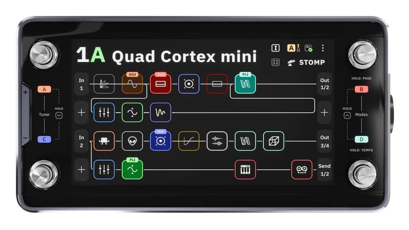 Neural DSP Quad Cortex Mini Digital Effects Modeler + Profiler image 1