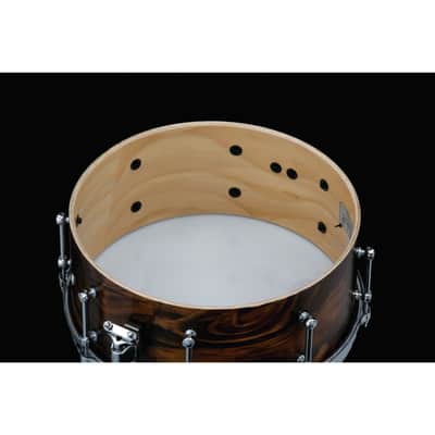 Tama S.L.P. Snare LSP146-WSS, Wild Satin Spruce - Snare Drum image 6
