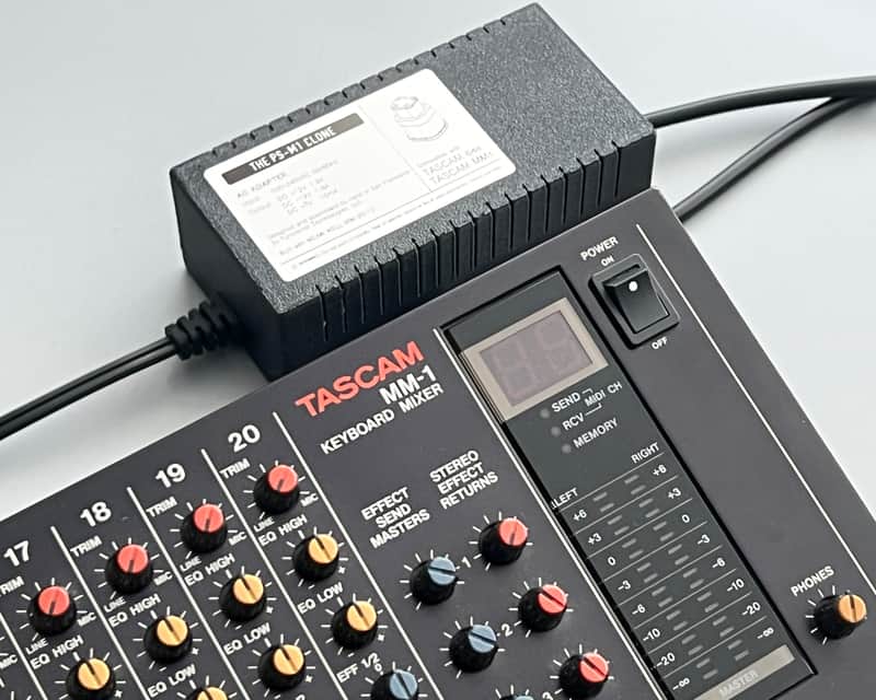 The PS-M1 Clone - New Power Supply for Tascam 644 and MM1 image 1