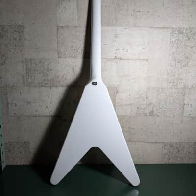 Washburn USA Custom Shop PSV2200 KISS Paul Stanley 2011 White image 8