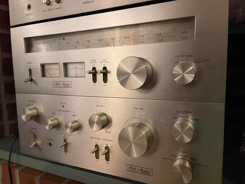 Fisher Studio -Standard CA-2110 (Integrated Amp) / FM-2110 (Tuner) 1976-1977 image 1
