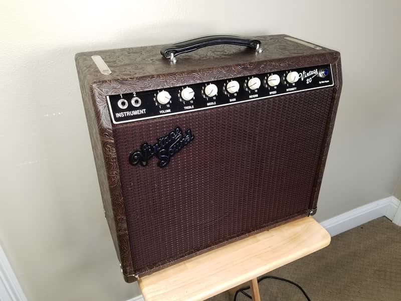 Vintage Sound Vintage 20 Princeton style blackface AA164 circuit image 1