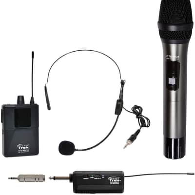 Galaxy Audio GTU-SHP6AB GTU Galaxy Trek UHF Dual Wireless Combo Mic System - P6 Band image 1