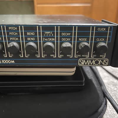 Simmons SDS 1000 5-Channel Drum Sound Module 1986 - Black image 1