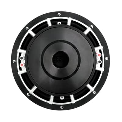 Lazer 12" PHASE 2 DUAL 4 OHM SUBWOOFERS 2025 - WHITE POWDER COAT image 5