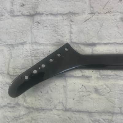 Unknown Black 22 Fret Guitar Neck image 7