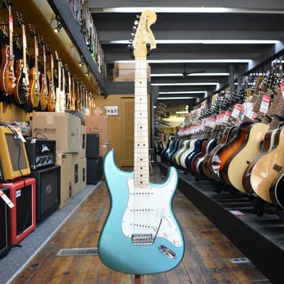 Fender Custom Shop 1968 Stratocaster Deluxe Closet Classic Electric Guitar 2024 Aged Green Teal Metallic w/Hard Case image 4