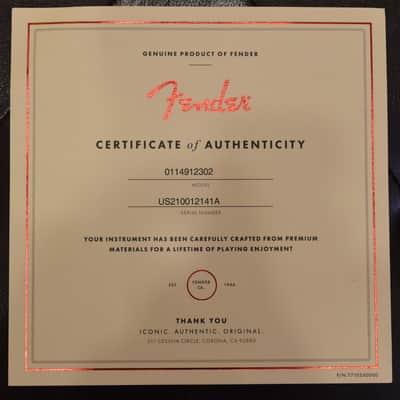 Fender American Performer Stratocaster Satin Lake Placid Blue image 3