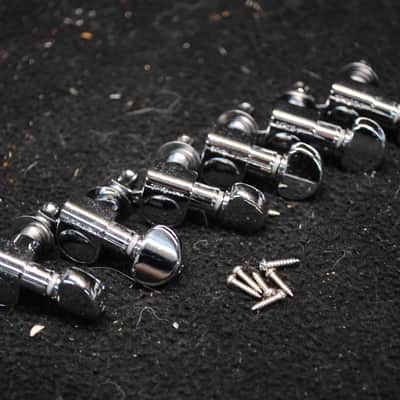 Grover 205C6 Mini Rotomatic 6-in-Line Tuning Machines 2010s - Chrome image 1