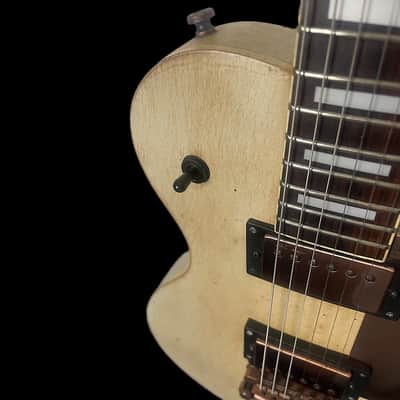 AXL Badwater 1216 Les Paul in Distressed Natural image 7
