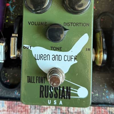 Wren and Cuff Tall Font Russian Fuzz | Reverb