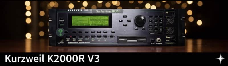 Kurzweil orchestral Rom K2000R V3O image 1