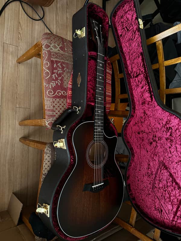 Taylor 324ce with V-Class Bracing 2025- Shadow Edgeburst