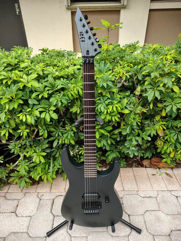 ESP LTD M-Black Metal Series Black Satin 2024 image 1