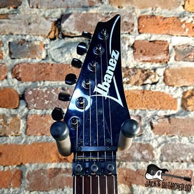 Ibanez Saber S470BK MIJ Electric Guitar w/ DiMarzio Pickups & OHSC (1993 - Black) image 3