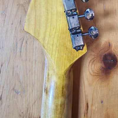 Custom Jazzmaster grey guitar relic with P90 pickups 2025 - Grey relic image 10