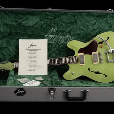 Fano GF6 Alt de Facto Set Neck - Gretsch 2-Tone Green image 18