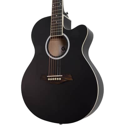 GAK Acoustic Guitar, Satin Black image 4