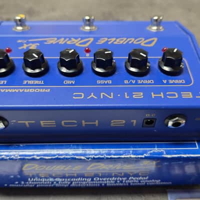 DAVE MUSTAINE'S MEGADETH Studio Album Recorded Tech 21 Double Drive 3x Unique Cascading Overdrive Guitar Pedal Artist Owned by Dave Mustaine Signed COA image 11