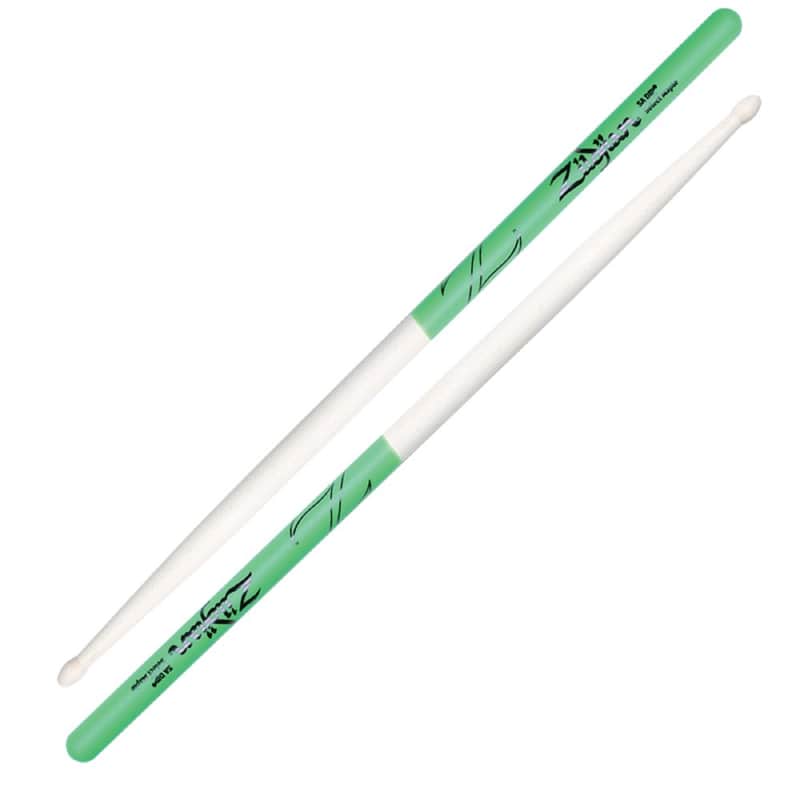 Zildjian Z5AMDG Maple Dip Series 5A Wood Tip Drum Sticks image 1