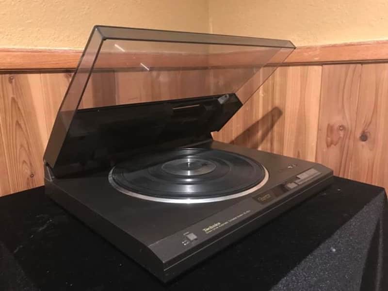 Technics SL-QL5 vintage quartz direct drive linear tracking automatic turntable record player image 1