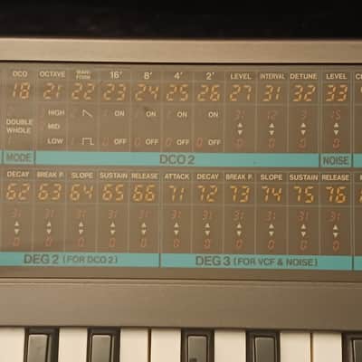 Korg Poly-800 Poly800 1980s with battery upgrade... image 5