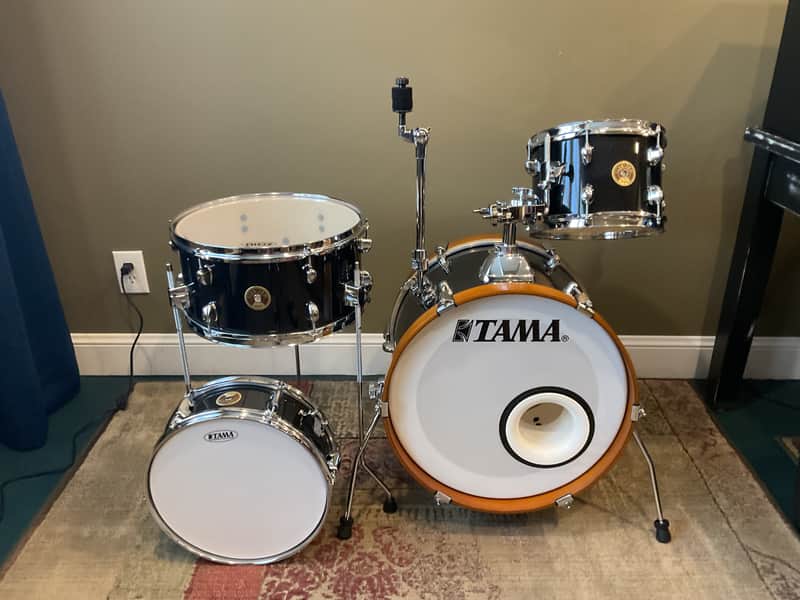 TAMA Club-JAM LJK48S 4-piece Shell Pack with Snare Drum - Charcoal Mist image 1