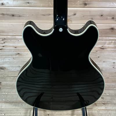 D'Angelico Excel DC Tour Electric Guitar - Black image 4