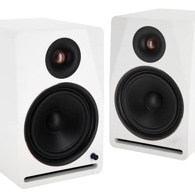 Pair Rockville APM8W v2 8" Active Powered Studio Monitor Speakers USB+Bluetooth image 4
