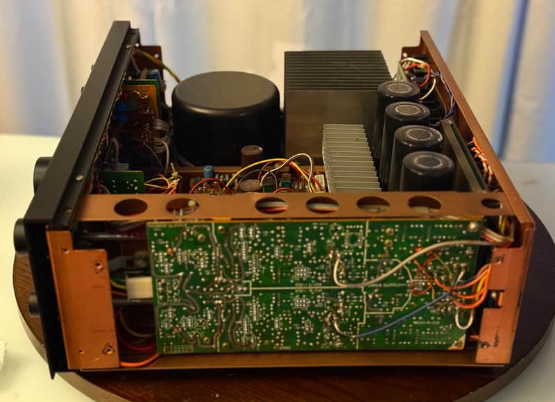 🎶✨ Sansui AU-D707G Extra Integrated Amplifier w/ Wood Cabinet