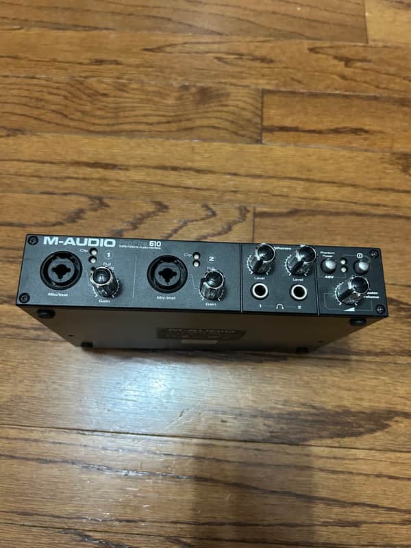 M-Audio ProFire 610 Firewire Audio Interface 2010s - Black image 1