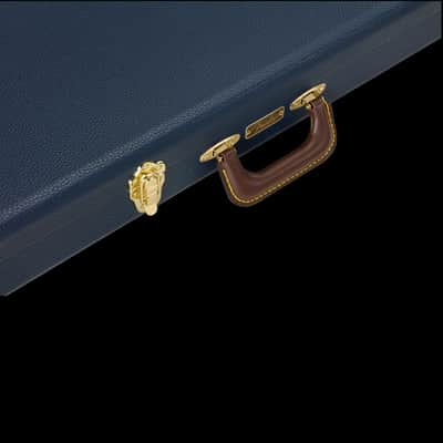 Fender Classic Series Wood Case Strat/Tele Navy Blue image 4