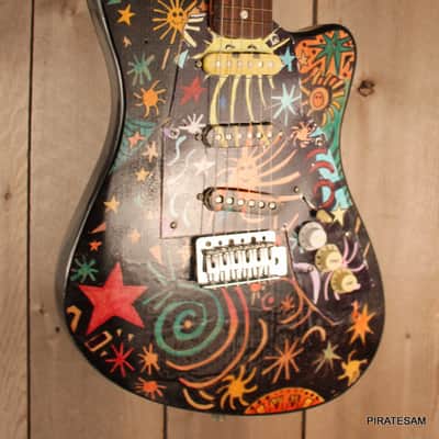 Eko Camero 2000 Custom Art guitar 1999 - partscaster - image 7
