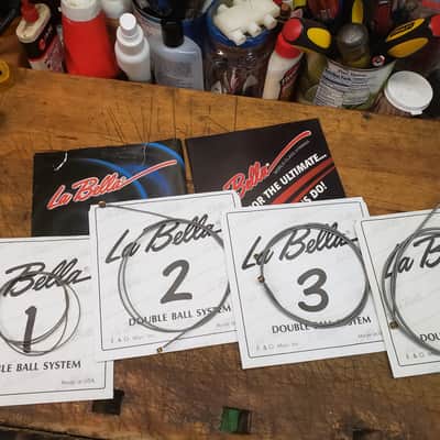 La Bella Double Ball Bass Strings for Steinberger Instruments Gibson Corp image 5