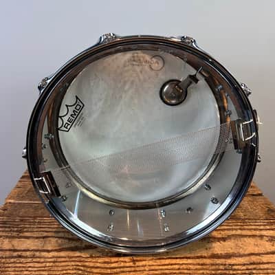Pearl Steel Snare 1990’s - Chrome 14x5.5 image 4