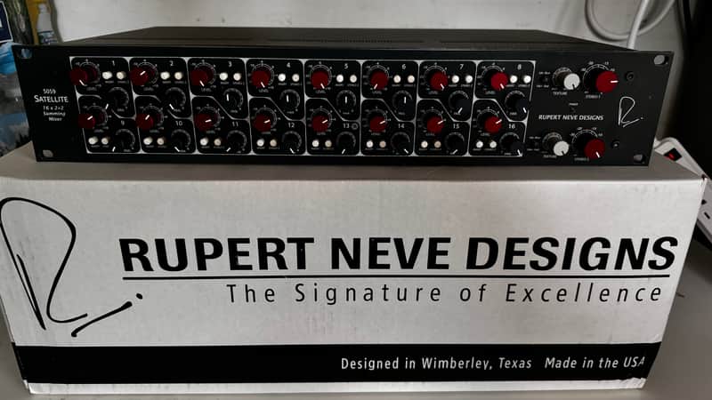 Rupert Neve Designs 5059 Satellite Summing Mixer 2023- Present - Shelford Blue image 1