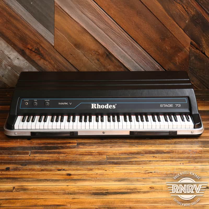(Serviced) Rhodes Mark V Stage 73 73-Key Electric Piano - Black image 1