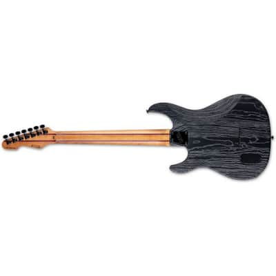 ESP LSN1007BHTBLKBLAST SN-1007HT Baritone Electric Guitar, Black Blast image 2