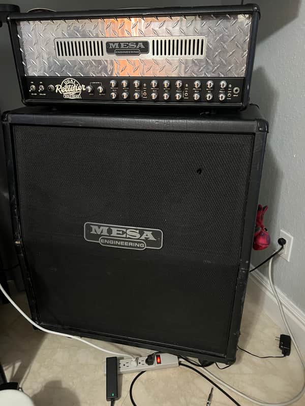 Mesa Boogie dual rectifier and 4x12 oversized cab image 1