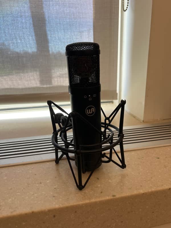 Warm Audio WA-47jr Large Diaphragm Multipattern FET Condenser Microphone 2018 - Present - Black image 1